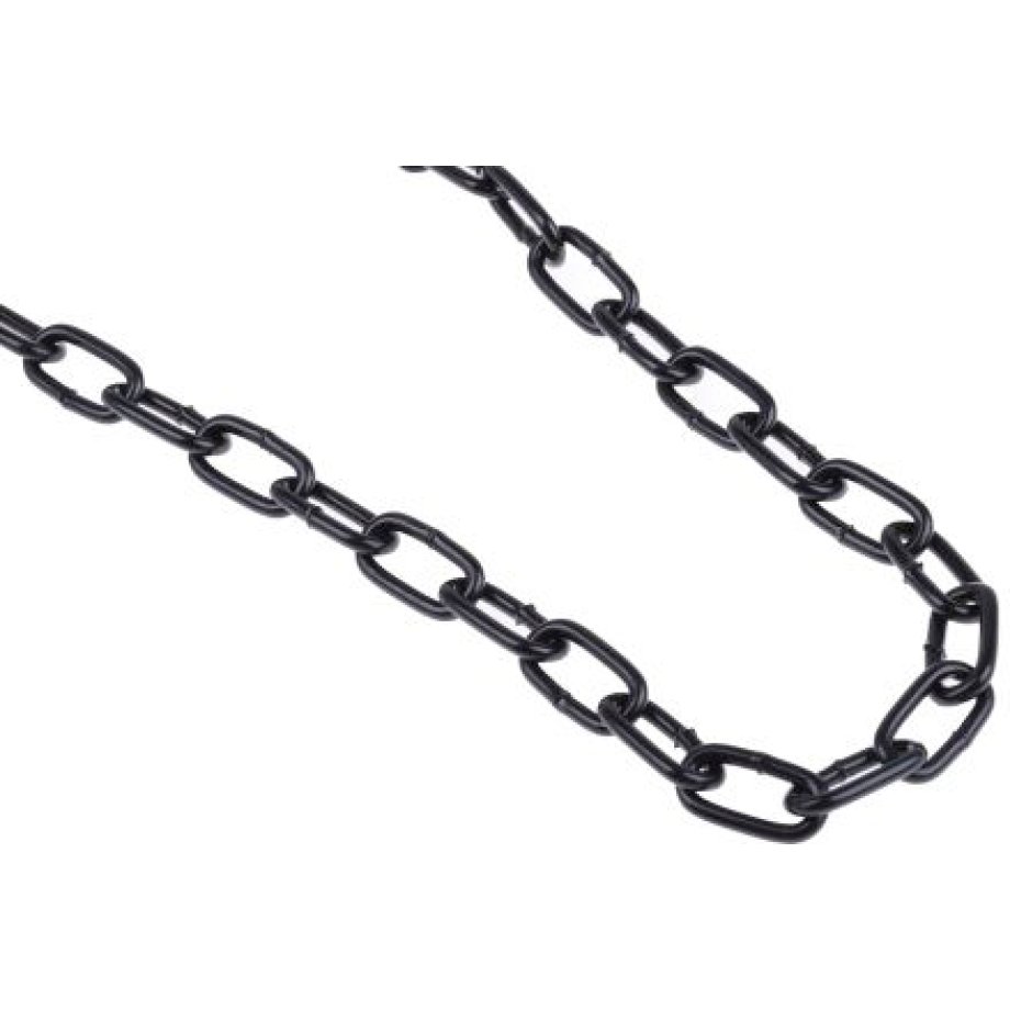 RS PRO Japanned Steel Chain, 10m Length, 37 kg Lifting Load