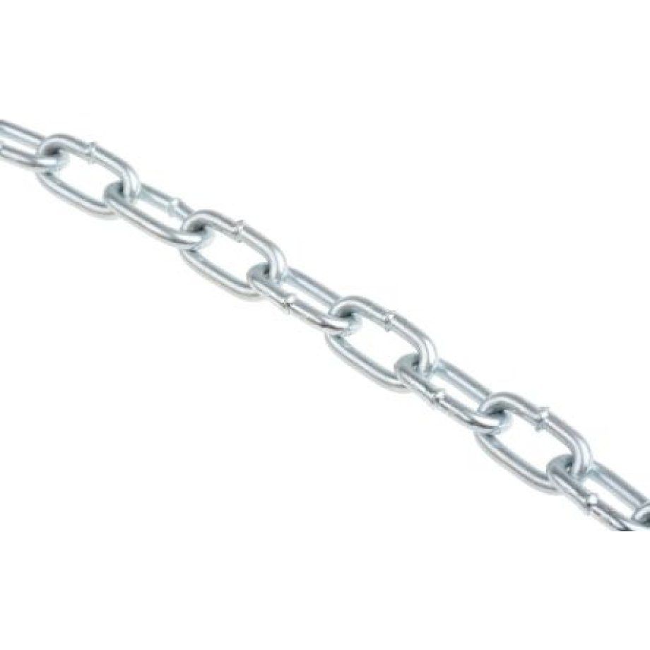 RS PRO Zinc Plated Steel Chain, 10m Length, 37 kg Lifting Load