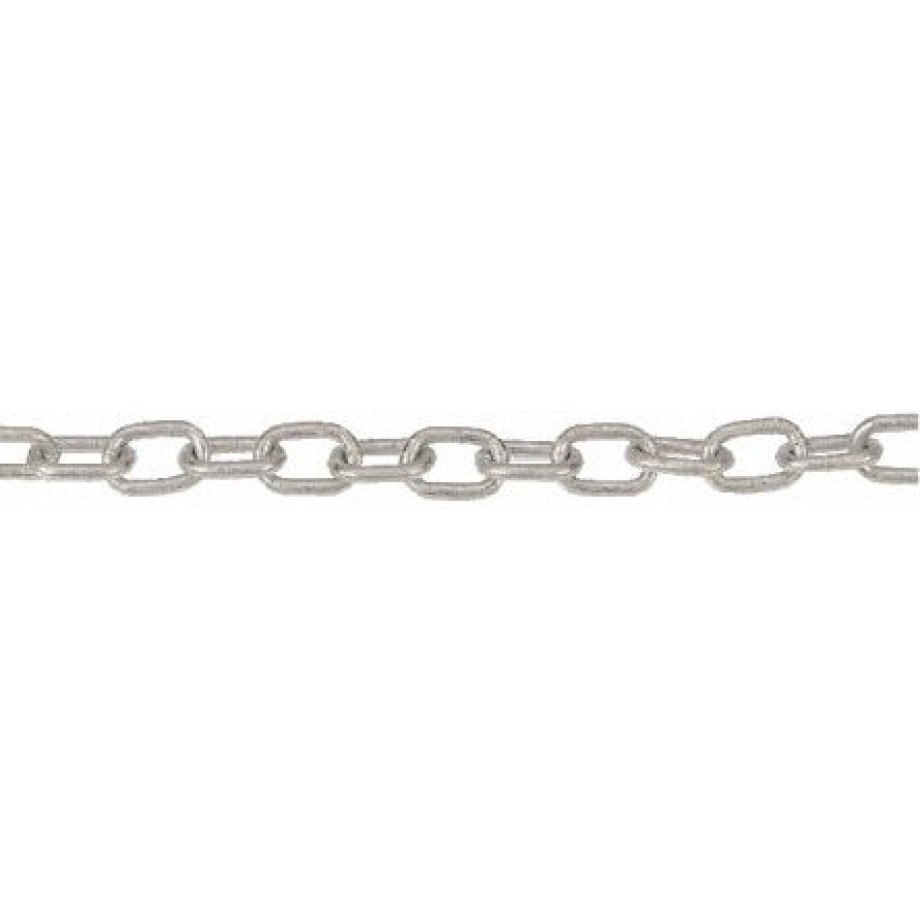 RS PRO Zinc Plated Steel Chain, 10m Length, 135 kg Lifting Load
