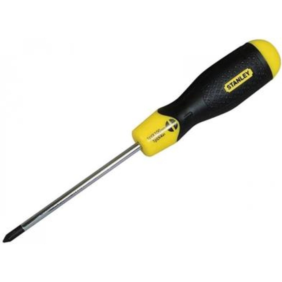 Stanley Cushion Grip Screwdriver (+) 1 x 100mm